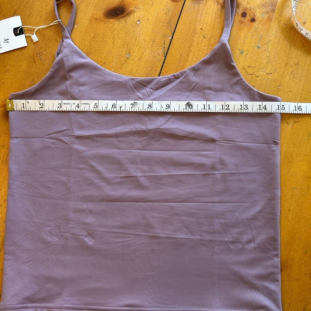 PinkM Style Women's Mauve Camisole - Picture 7 of 11